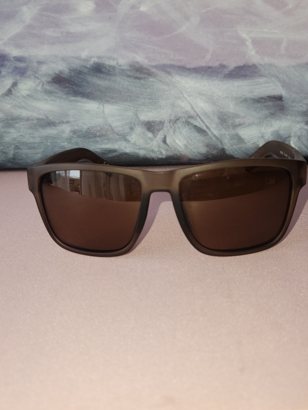 Body GLOVE Matte Brown Square Sunglasses